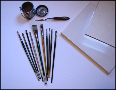 oil painting supplies